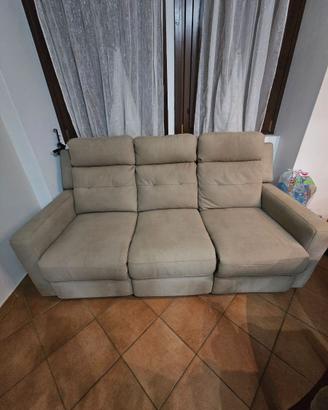 Divano 3 posti elettrico