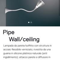 Lampada Artemide Pipe sospensione