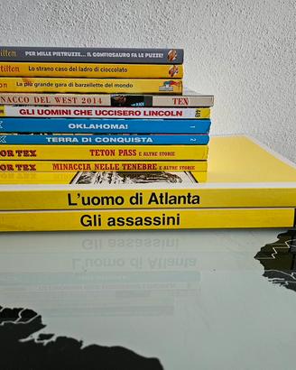 Set libri Tex e Geronimo stilton