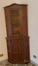 Vetrinetta angolare Antiquariato