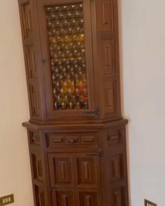 Vetrinetta angolare Antiquariato