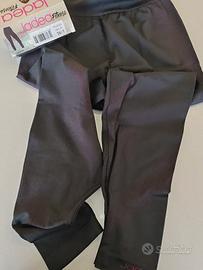 Leggins Donna Jadea nero/fuxia taglia L/XL