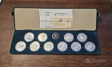 Monete d’argento da 20 Dollari Calgary 1988