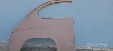 fiancata posteriore dx fiat 600 d'epoca 