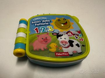 FISHER-PRICE Libro musicale Amici della Fattoria
