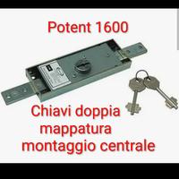 serratura centrale per serranda, Nuova!