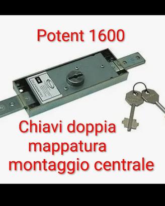 serratura centrale per serranda, Nuova!
