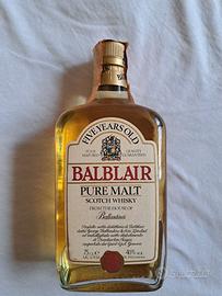 Balblair Pure Malt Scotch Whisky anni 80