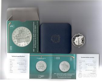 Moneta Italia € 5  900° Anniversario Duomo di Pisa