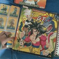 Album Dragonball da collezione  con carte Rare 