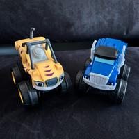 Auto amici di Blaze - Crusher e Stripes