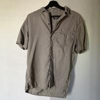 Camicia Pul & bear uomo maniche corte verde khaki