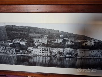 Quadro con foto di Porto Santo Stefano - anni '50