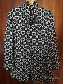 cappotto Easy 74 ragazza fantasia cuori size 1