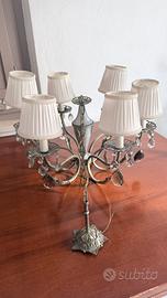 Lampadario Classico 6 Luci e paralumi
