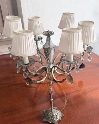 Lampadario Classico 6 Luci e paralumi