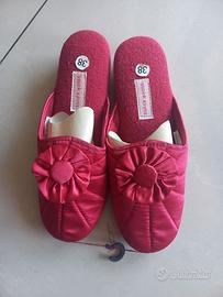 pantofole eleganti in raso