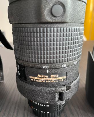 Nikon Nikkot AF-S 80-200 f2.8 afs if-ed PERFETTO