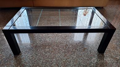 Tavolino salotto con vetro
