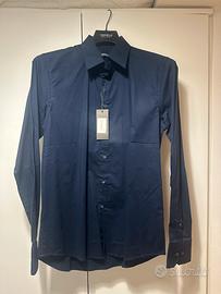 Camicia uomo blu marca Bonavita