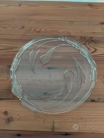 porta torte con fiori 