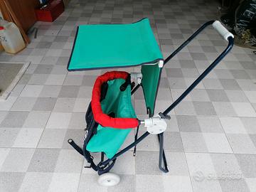 Porta bimbi zainetto con ruote Chicco
