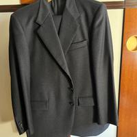 Completo uomo  taglia 55 grigio fumo di Londra