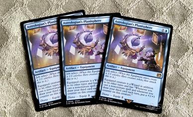 3x Astrologian's Planisphere [Magic MTG]