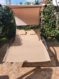 stupendo lettino matrimoniale a dondolo