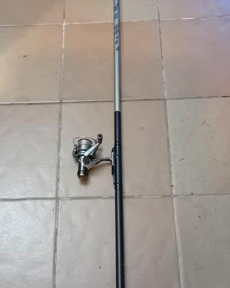 Pesca trota lago, combo canna e mulinello DAIWA