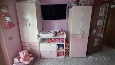 2 armadi, settimino e fasciatoio SMASTAD Ikea