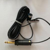 Microfono a contatto con clip + jack 6,3mm