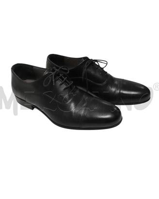 SCARPE UOMO POLLINI NERO PELLE