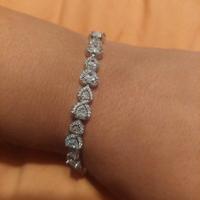 bracciale pandora cuori scintillanti 