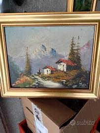 Dipinto - Olio su tavoletta - opera firmata 