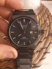 orologio in acciaio nero  replica