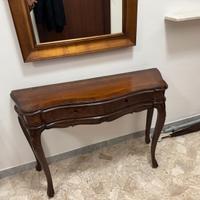 Consolle antiquariato  in vero legno