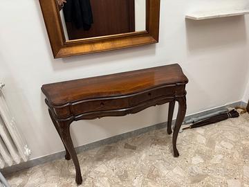 Consolle antiquariato  in vero legno