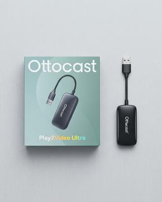 OTTOCAST Play2Video Ultra - Adattatore CarPlay 