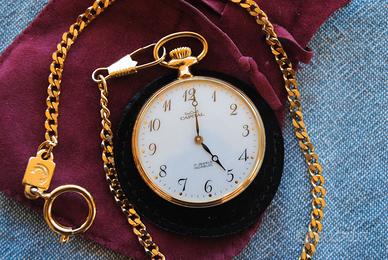 Orologio da taschino Capital in Oro 750