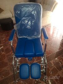 Poltrona disabile per lunghe degenze