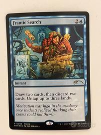 Magic: the gathering - Frantic search promo foil