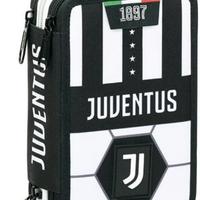 astuccio scuola juventus 3 scomparti