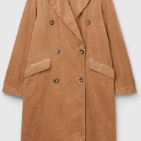 cappotto velluto a coste Benetton INTERAMENTE 100%
