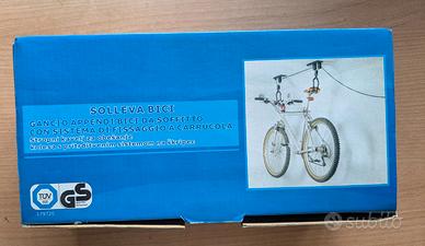 kit solleva bici da soffitto