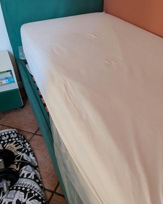 letto a 1 piazza on materasso