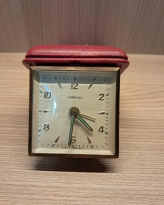 SVEGLIA VIAGGIO VINTAGE FUNZIONANTE 