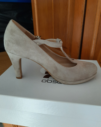 Scarpe Obsel con tacco