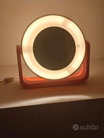 Specchio vintage Allibert anni 60 Space Age