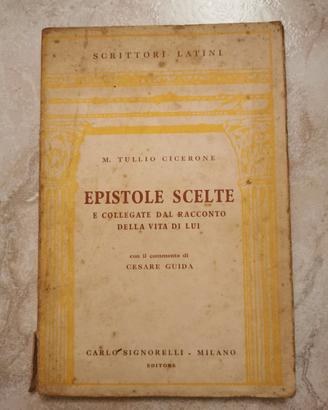Epistole scelte Cicerone, traduzione dal latino